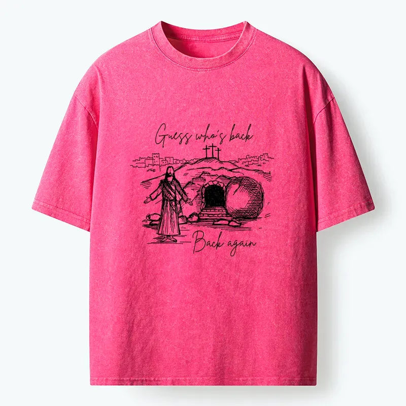 Japanese Vintage Washed T-Shirt for Daily Wear
