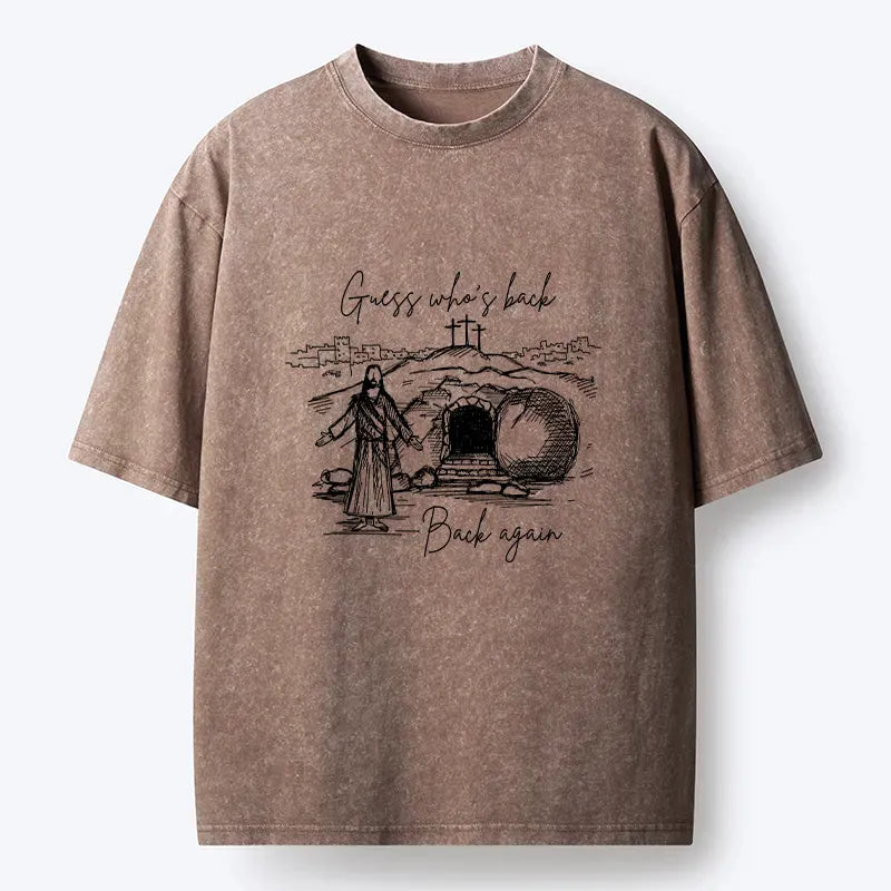 Japanese Vintage Washed T-Shirt for Daily Wear
