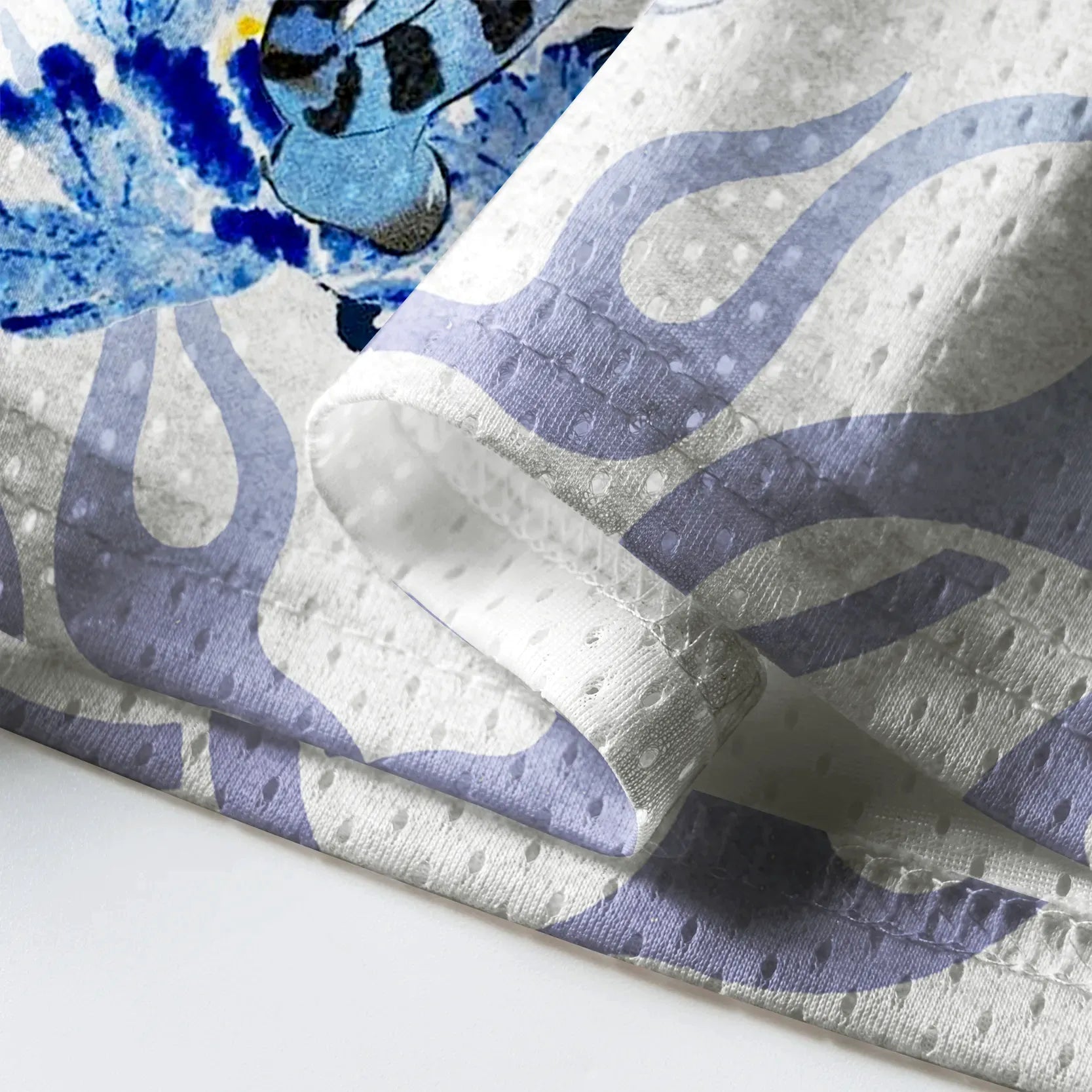 Trending Indigo Tiger Mesh Jersey on Sale