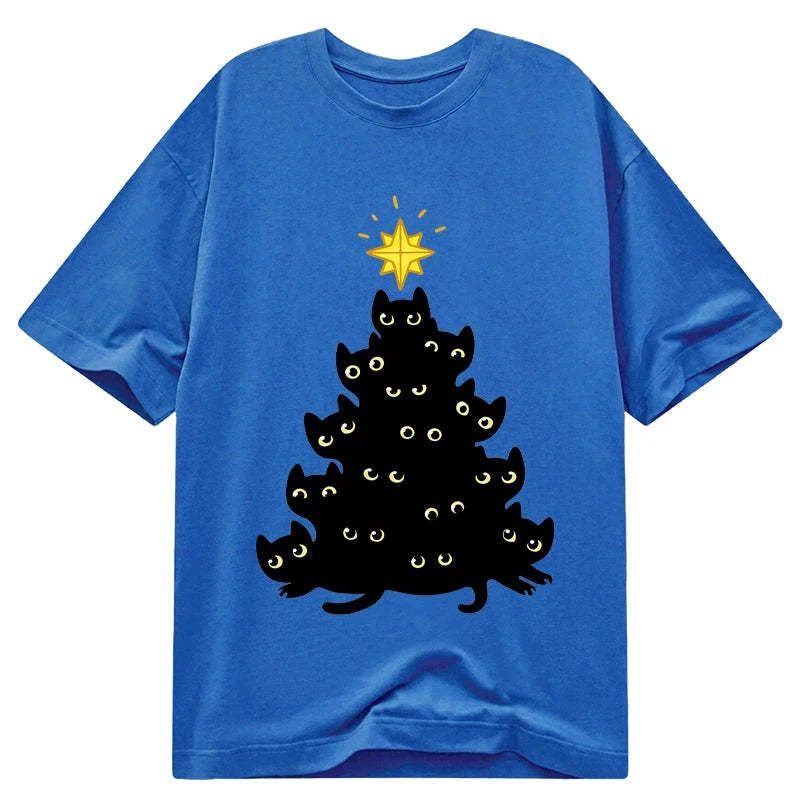 kyoto lion black cat tee for men