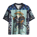 Kyoto-Lion Vintage Japanese Ronin Frog Mesh Jersey