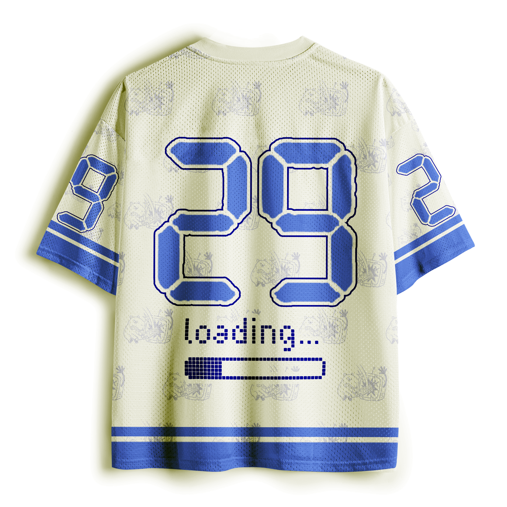 Capybara mesh jersey unisex breathable