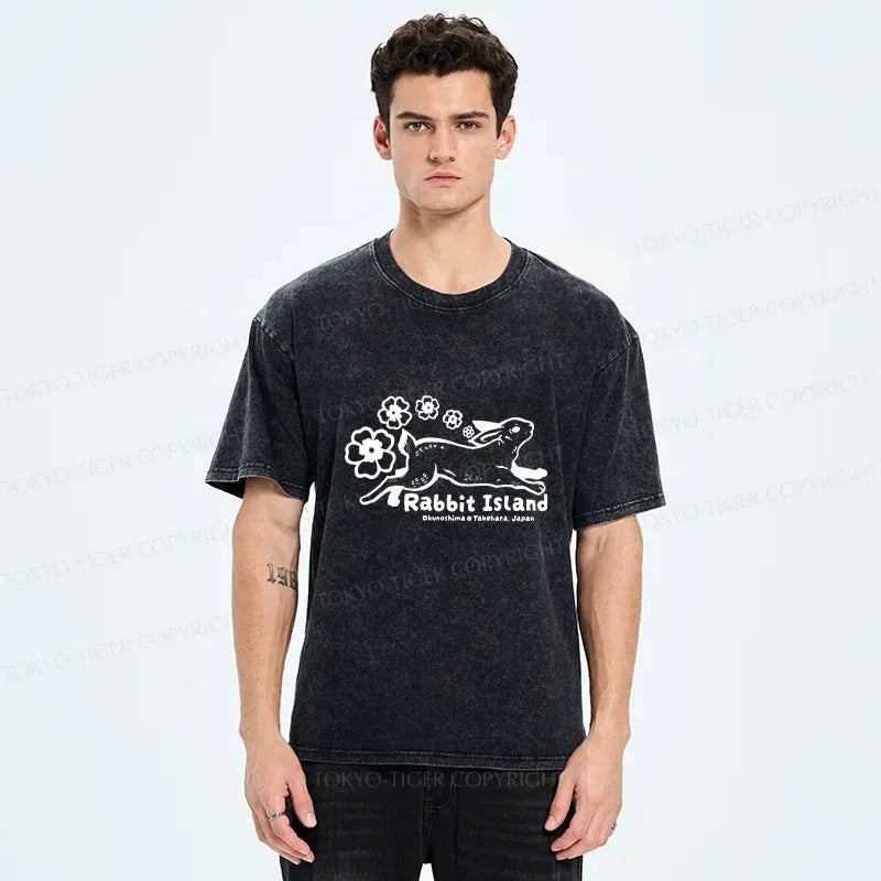 Washed Cotton T-Shirt Unisex Premium
