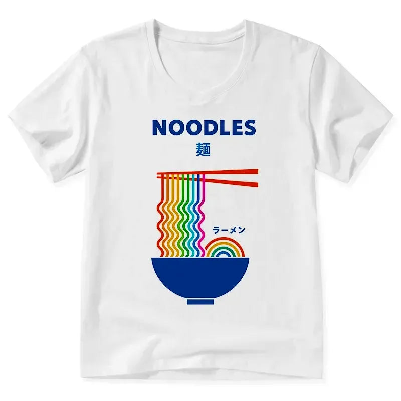 Vintage Japanese Ramen T-Shirt for Vacation