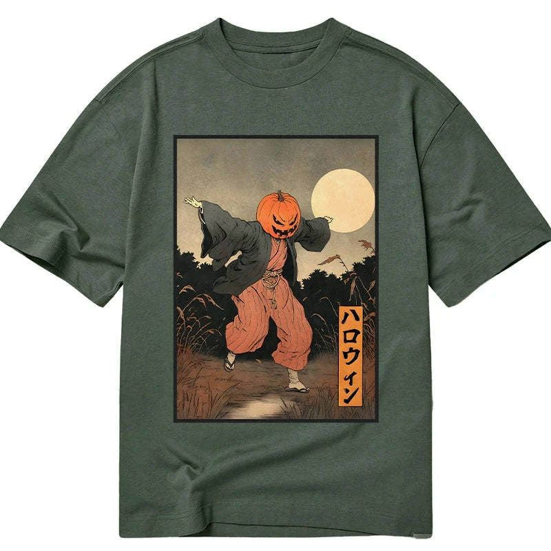 Kyoto-Lion Japanese Pumpkin Monster Classic T-Shirt
