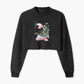 Washed Crop Sweatshirt Best Seller for Her