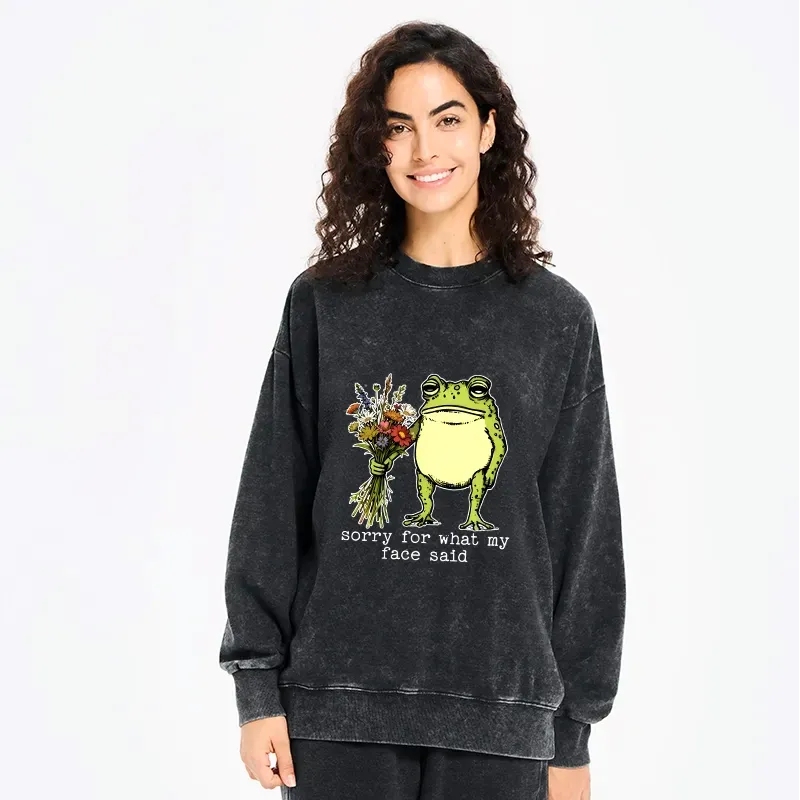 Unisex Frog Sweatshirt for Streetwear