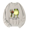 Unisex Frog Sweatshirt for Streetwear