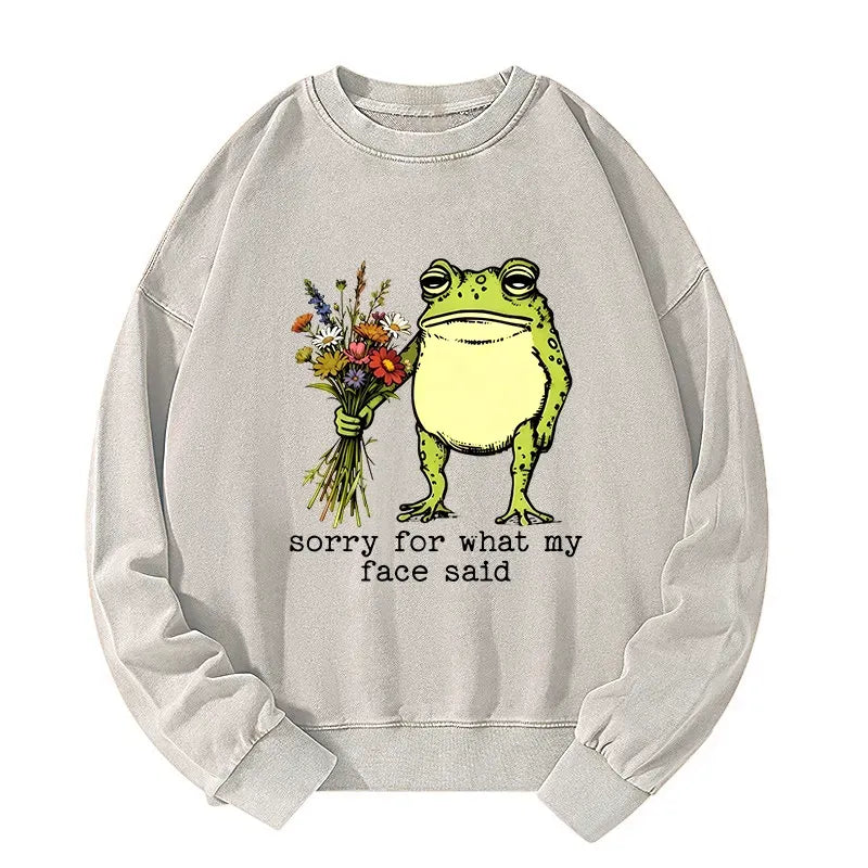 Unisex Frog Sweatshirt for Streetwear
