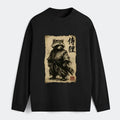Raccoon Samurai Tee with Free Shipping