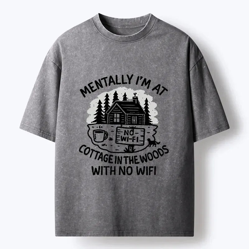 Kyoto-Lion Ukiyo-e Print Tee for Gift for Him