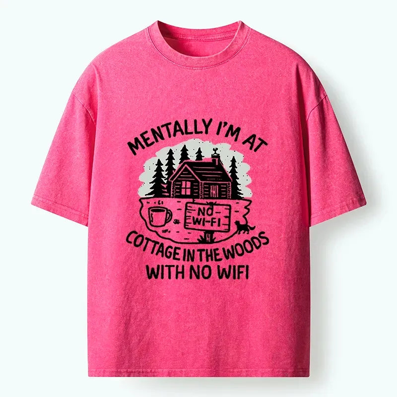 Kyoto-Lion Ukiyo-e Print Tee for Gift for Him