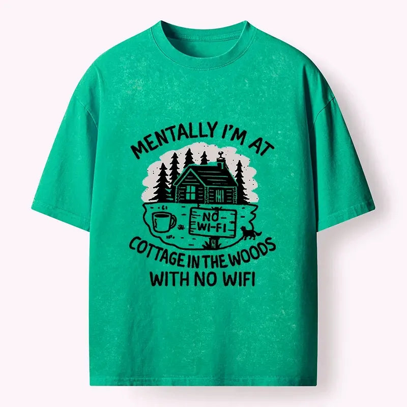 Kyoto-Lion Ukiyo-e Print Tee for Gift for Him