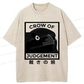 Kyoto-Lion Raven Of Judgement Washed T-Shirt