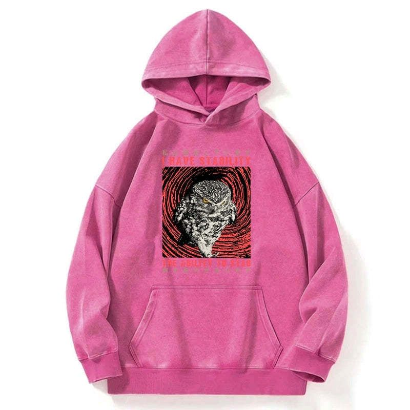 Japanese owl hoodie for daily wear