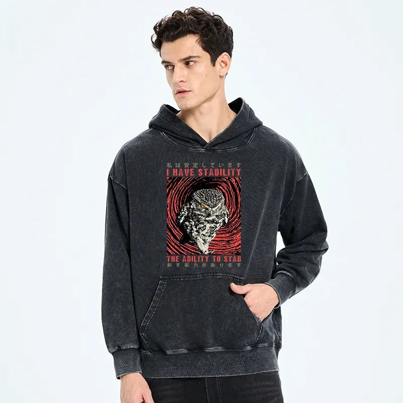Premium Kyoto lion owl hoodie gift for him