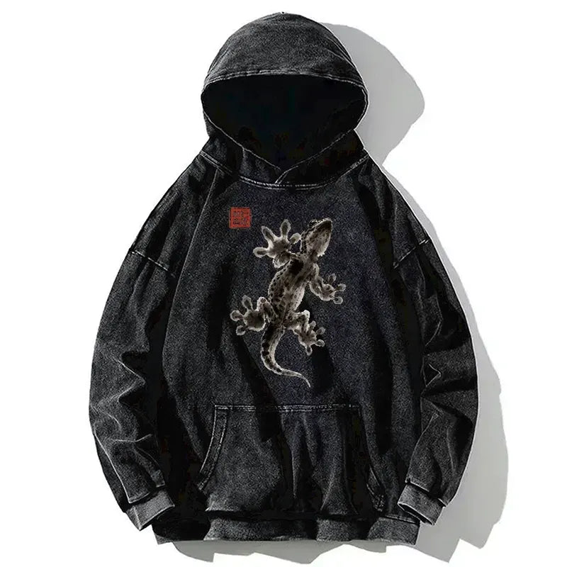 Minimal gecko hoodie free shipping