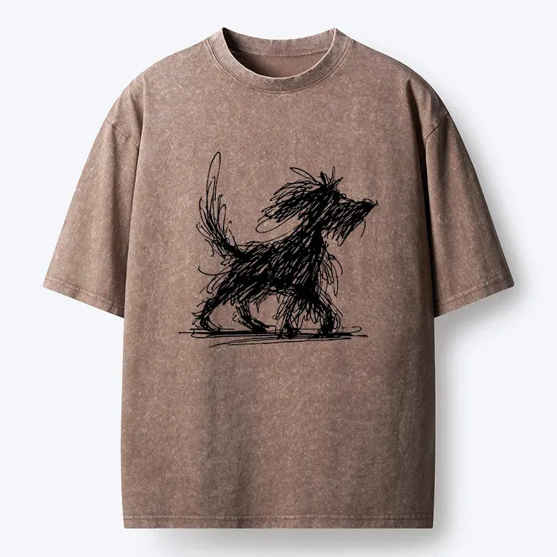 Best Seller Washed Cotton Tiger T-Shirt for Summer