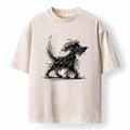 Best Seller Washed Cotton Tiger T-Shirt for Summer