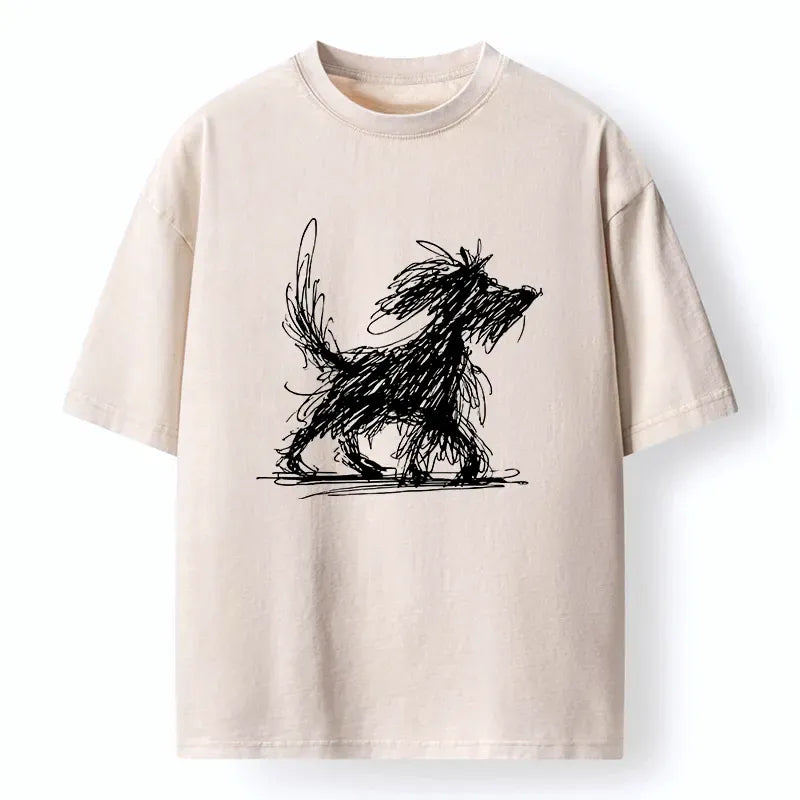 Best Seller Washed Cotton Tiger T-Shirt for Summer