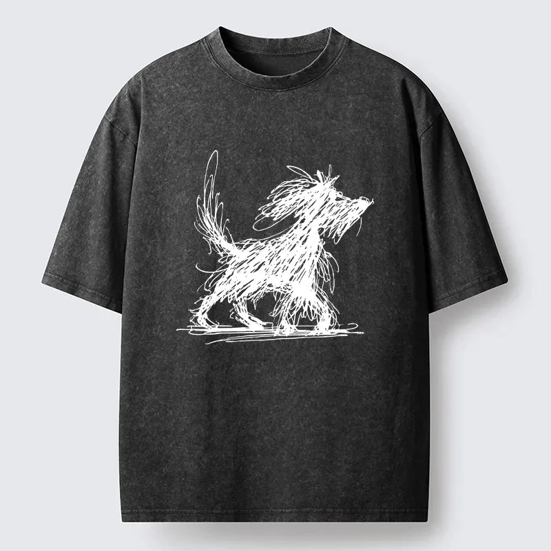Tokyo Tiger Line Art Tee for Daily Wear