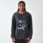 Comfortable Japanese Koi Fish Sweatshirt
