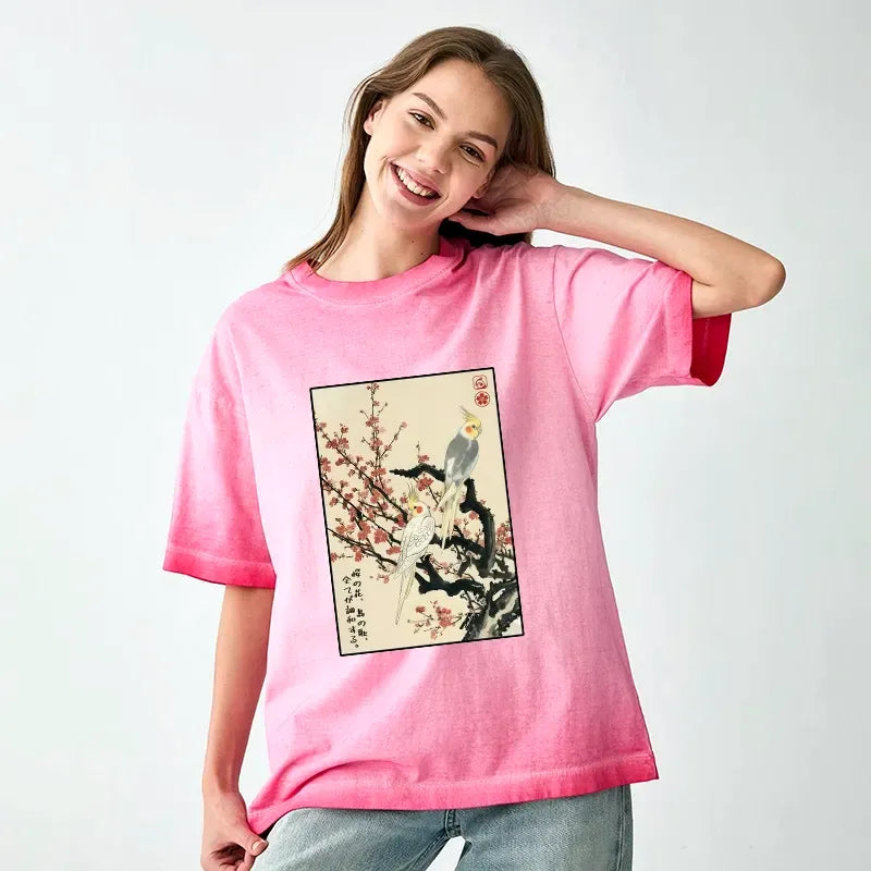 vintage kyoto lion unisex tee