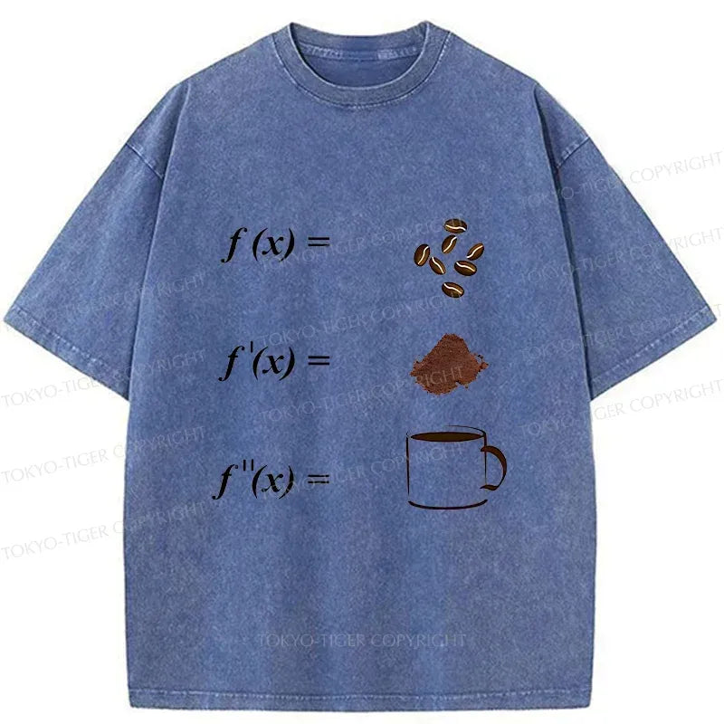 Coffee Bean Formula Washed Unisex Tee