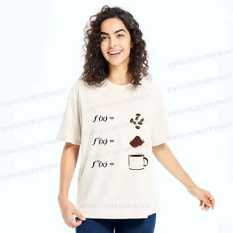 Coffee Bean Formula Washed Unisex Tee