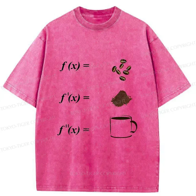 Coffee Bean Formula Washed Unisex Tee