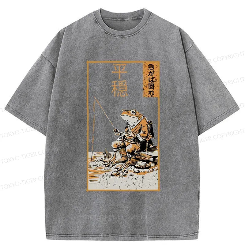 Washed Unisex T-Shirt for Summer
