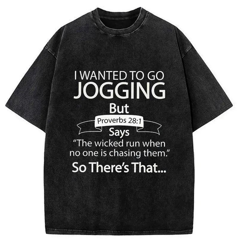 Japanese Vintage Washed T-Shirt for Daily Wear