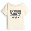 Kyoto-Lion Funny To A Lifetime Off Shoulder T-Shirt