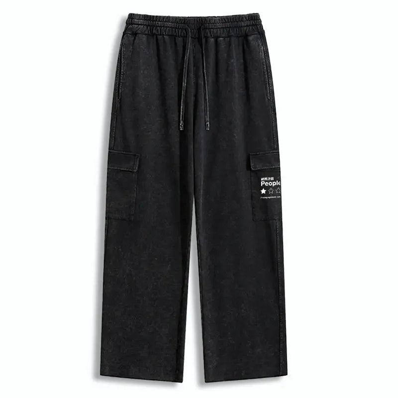 Kyoto-Lion Evaluation People Washed Utility Sweatpants