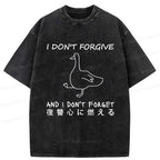 Japanese Vintage Unisex Cotton T-Shirt for Summer
