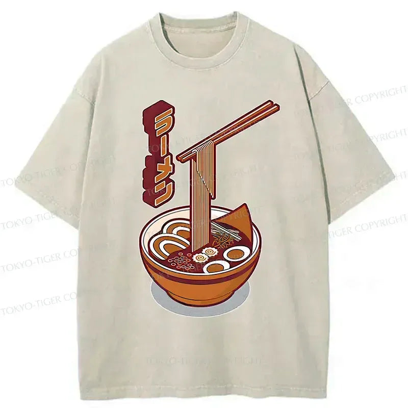 Washed Ramen T-Shirt for Everyday