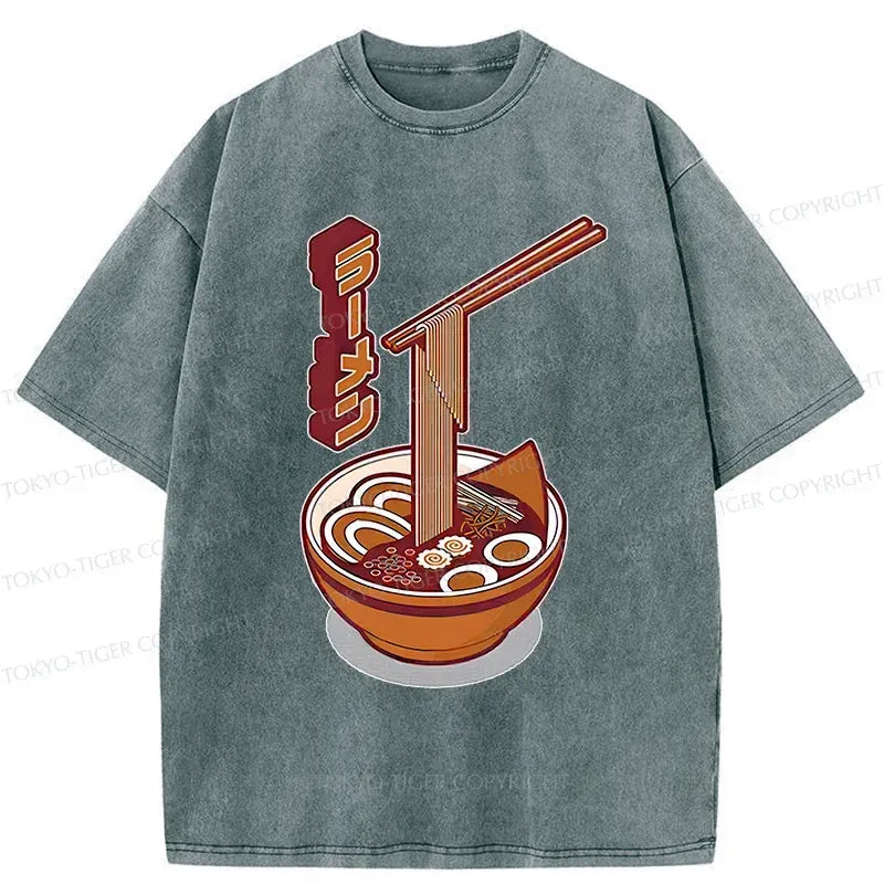 Washed Ramen T-Shirt for Everyday