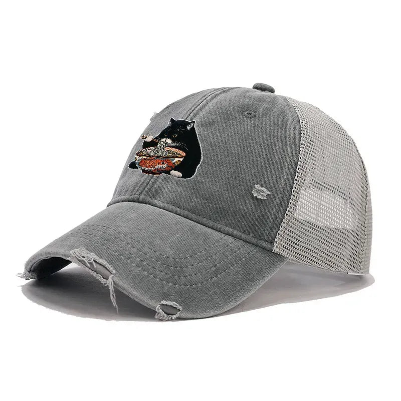 Japanese Washed Trucker Cap for Summer