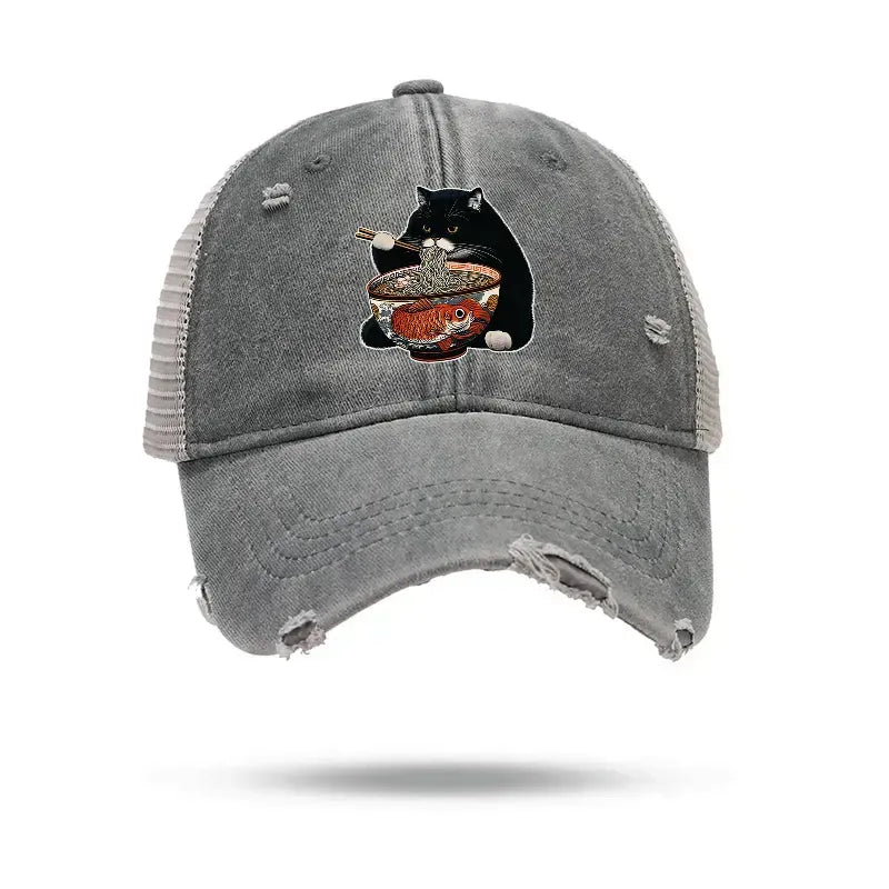Japanese Washed Trucker Cap for Summer