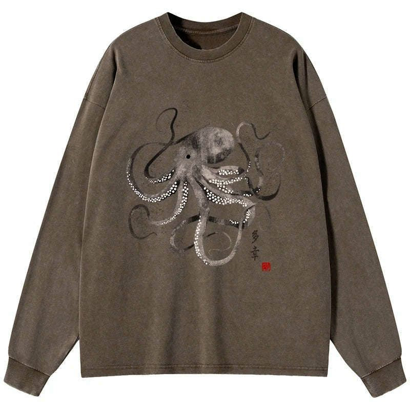 trendy kyoto lion unisex long sleeve t shirt