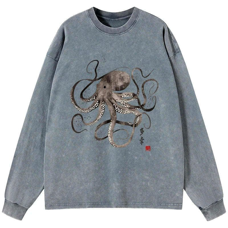 trendy kyoto lion unisex long sleeve t shirt