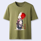 Kyoto-Lion Samurai Rabbit Classic T-Shirt