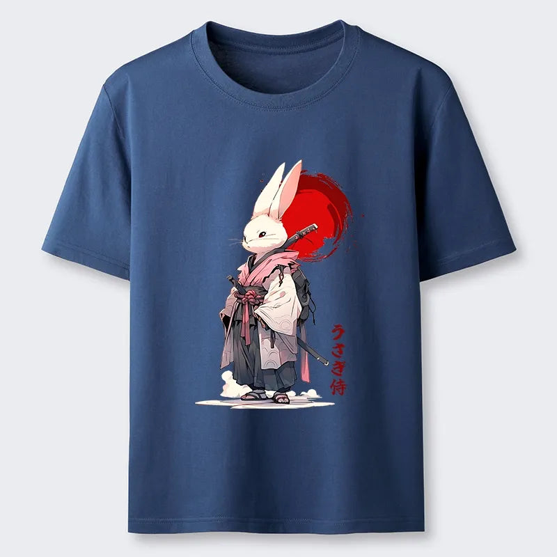 Kyoto-Lion Samurai Rabbit Classic T-Shirt