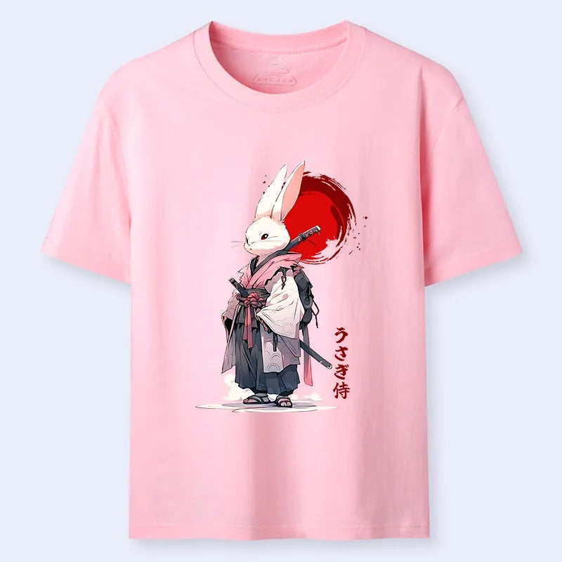 Kyoto-Lion Samurai Rabbit Classic T-Shirt