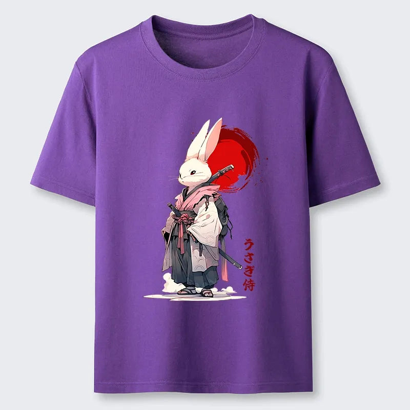 Kyoto-Lion Samurai Rabbit Classic T-Shirt