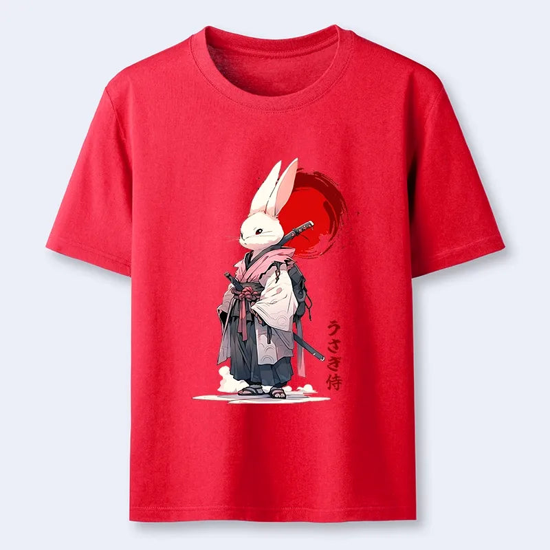 Kyoto-Lion Samurai Rabbit Classic T-Shirt