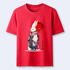 Kyoto-Lion Samurai Rabbit Classic T-Shirt
