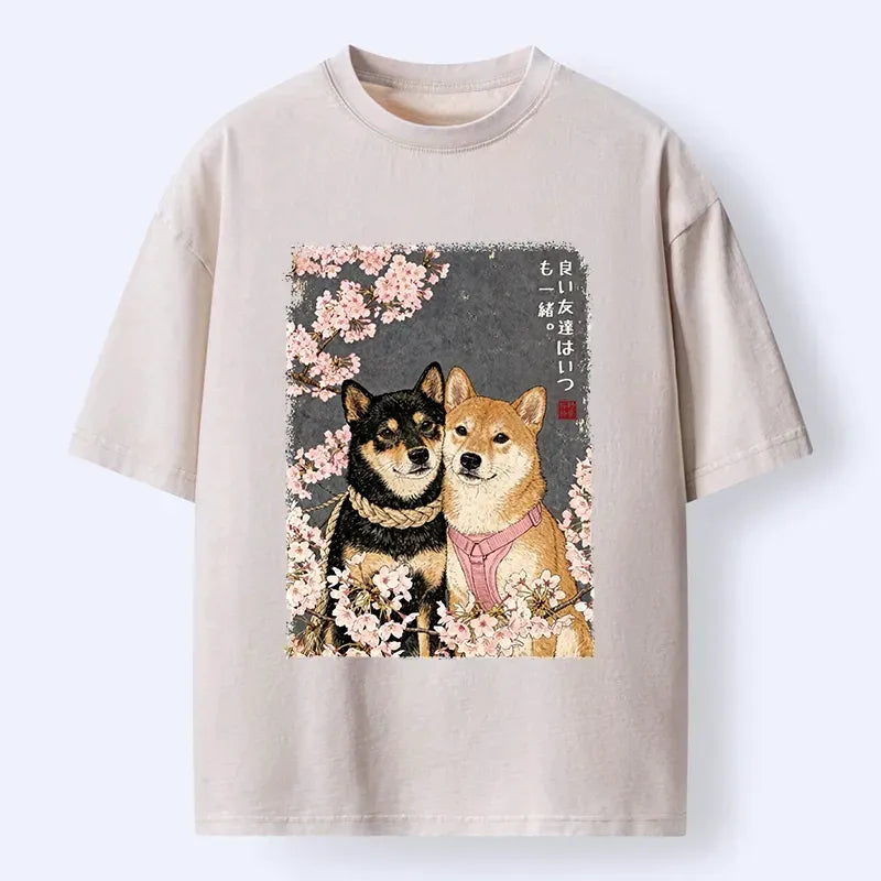 Kyoto Lion Shiba Inu T-Shirt Gift Idea