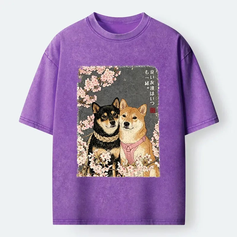 Kyoto Lion Shiba Inu T-Shirt Gift Idea