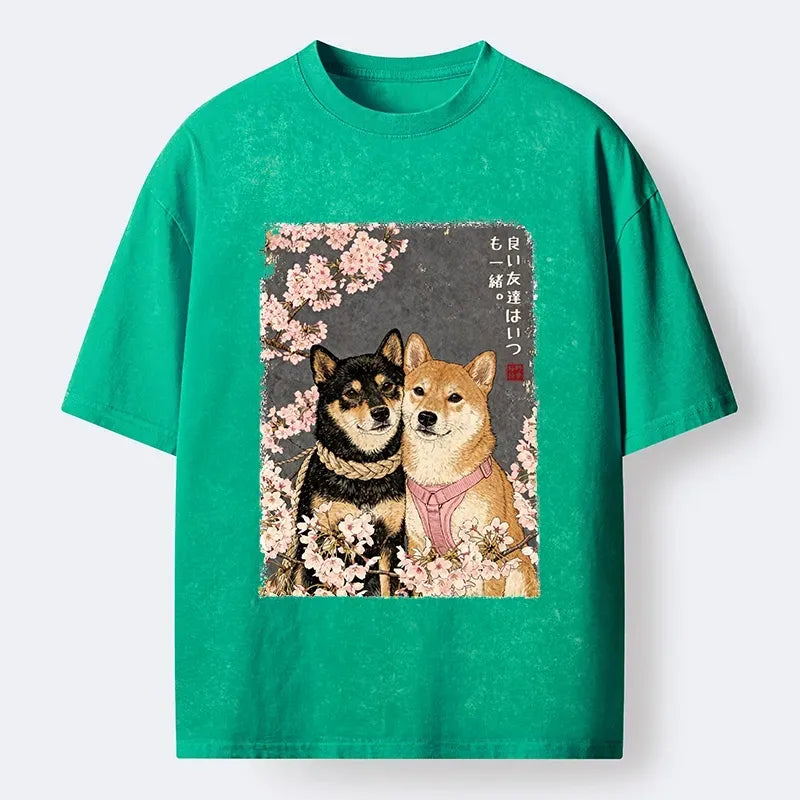 Kyoto Lion Shiba Inu T-Shirt Gift Idea